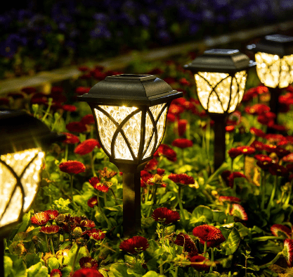 GIGALUMI Solar Lights Outdoor