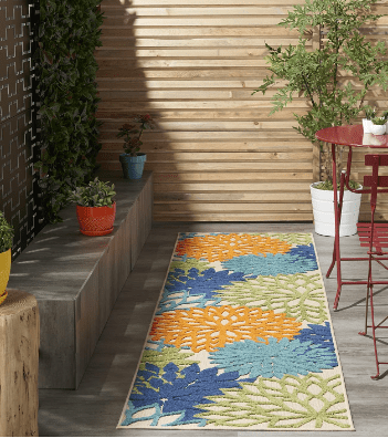 Nourison Aloha Outdoor Multicolor Rug