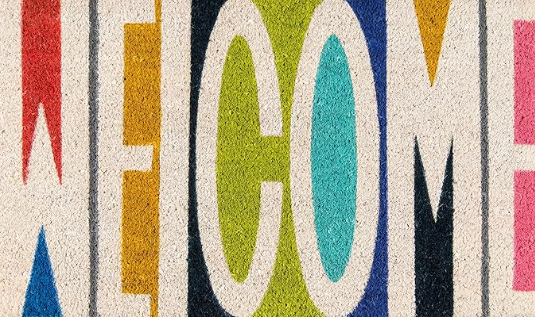 Novogratz Aloha Welcome Doormat