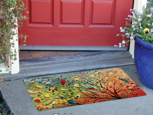 Toland Home Garden 800038 Tree Bird Door Mat