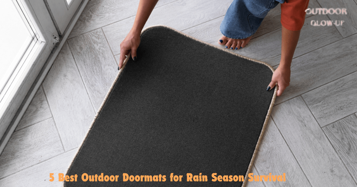 these 5 outdoor doormats for rain will keep your safe in rainy season