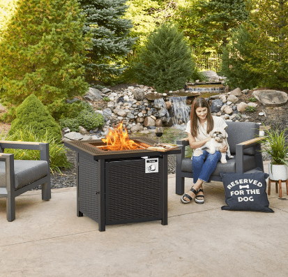 Cecarol Gas Propane Fire Table