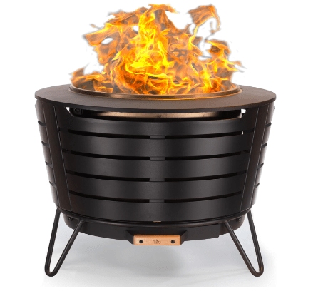 TIKI Smokeless 25 in. Patio Fire Pit