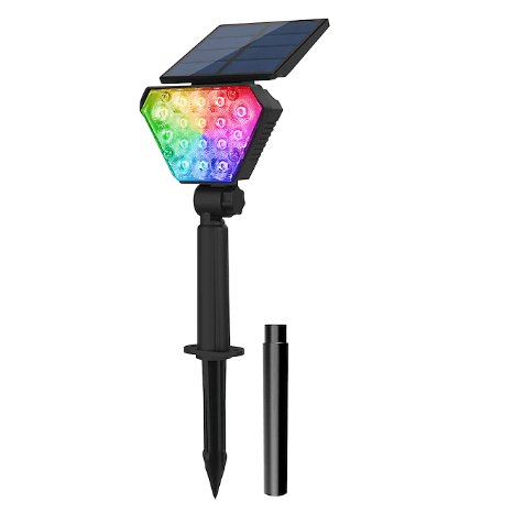 Colorful RGB Solar Lawn Lamp